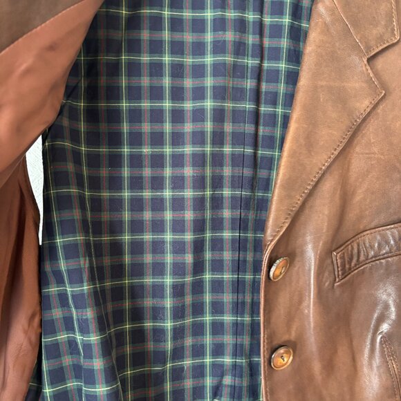 100% Genuine Leather Ralph Lauren Vest - Picture 4 of 5